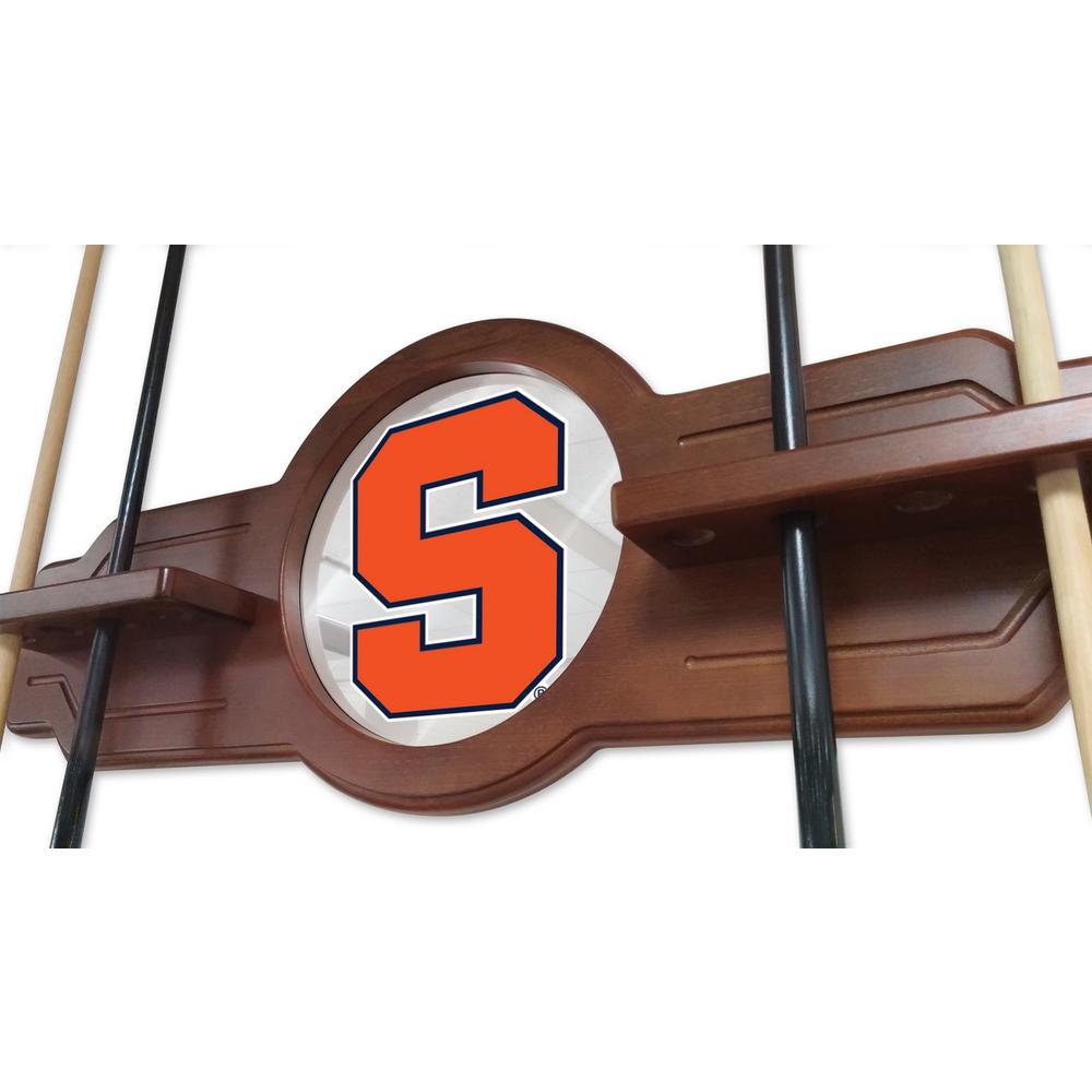 Syracuse Cue Rack in Black Finish. Picture 3