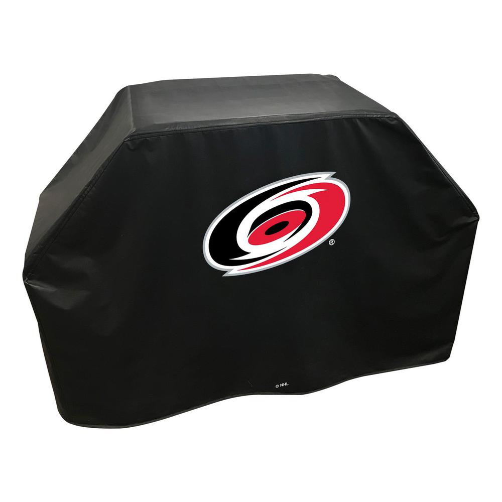 60" Carolina Hurricanes Grill Cover by Covers by HBS. Picture 2