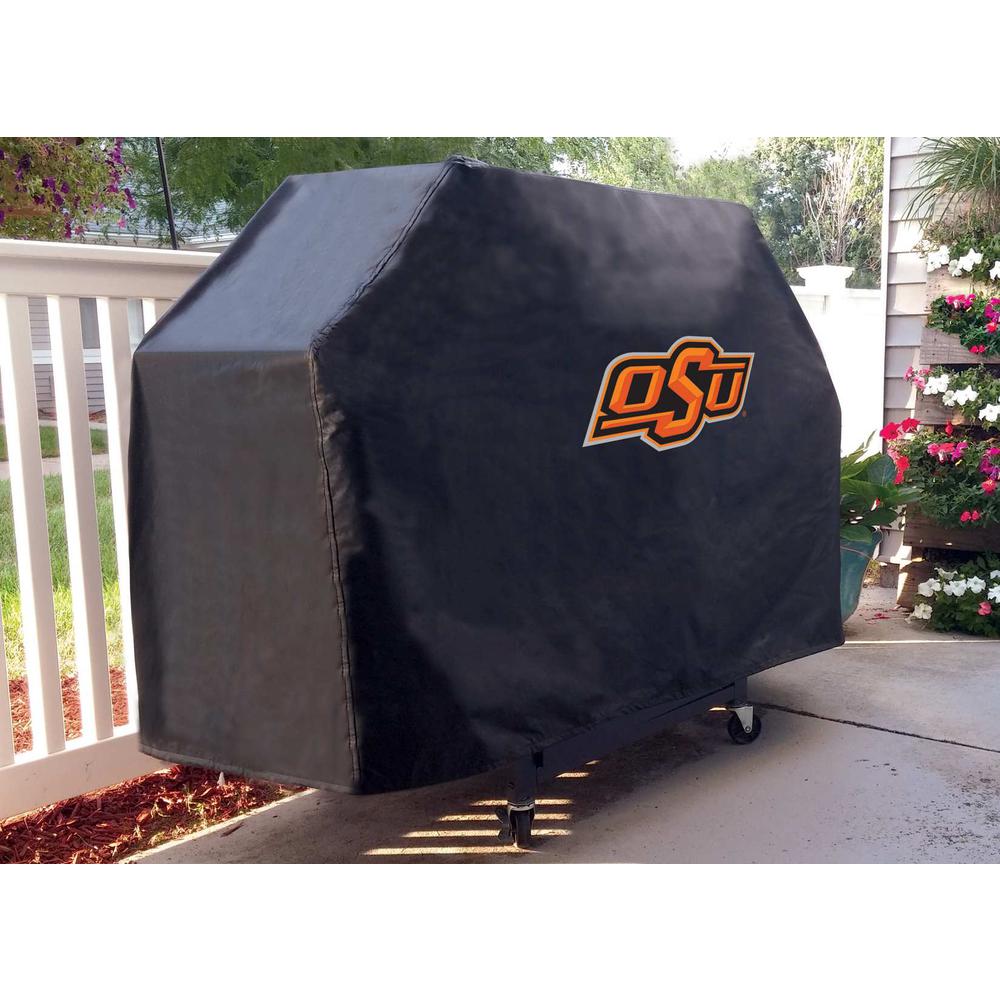 60" Oklahoma State Grill Cover by Covers by HBS. Picture 3