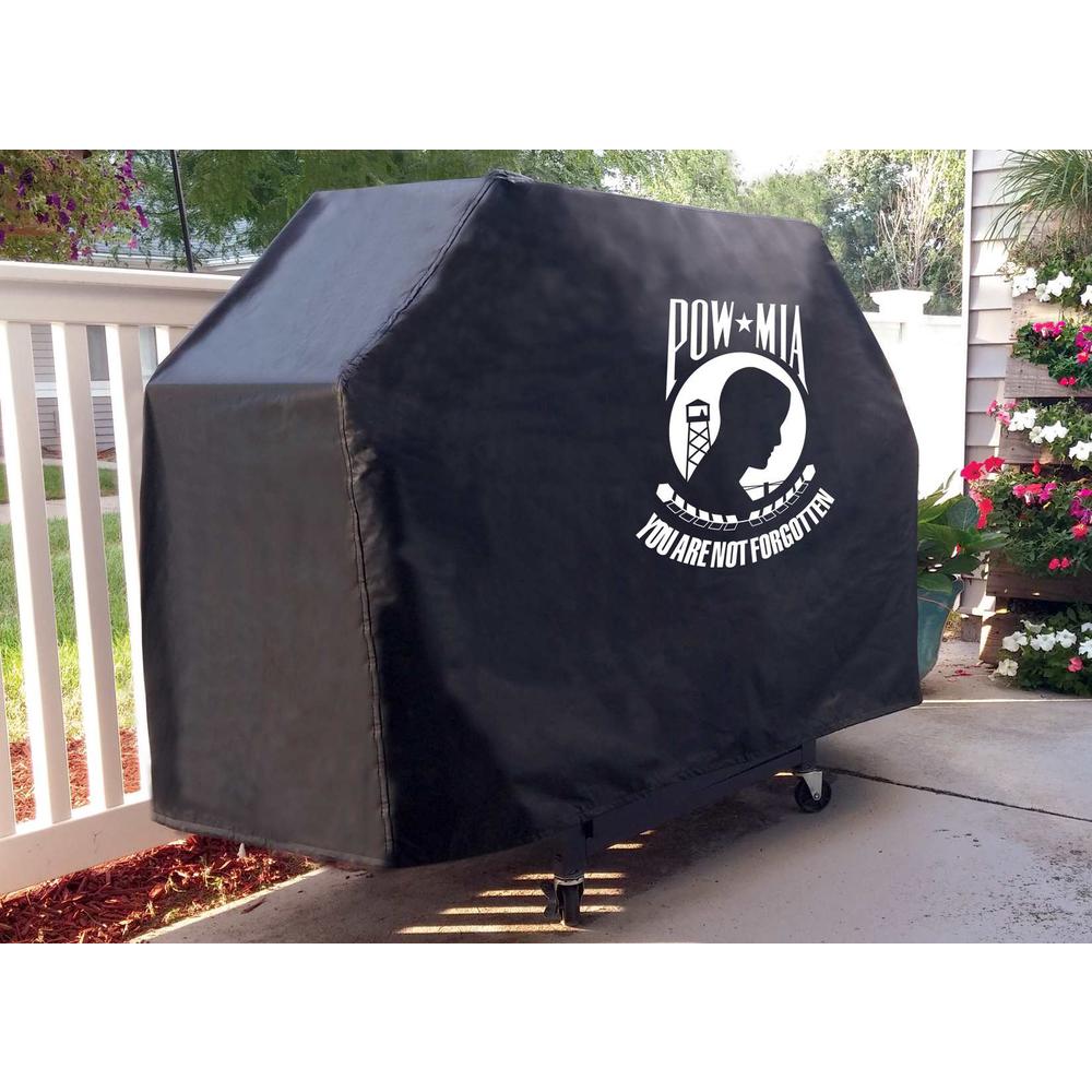60" POW/MIA Grill Cover by Covers by HBS. Picture 3