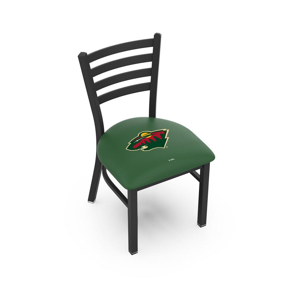 L00418 Black Wrinkle Minnesota Wild Stationary Chair with Ladder Style Back by Holland Bar Stool Co.. The main picture.