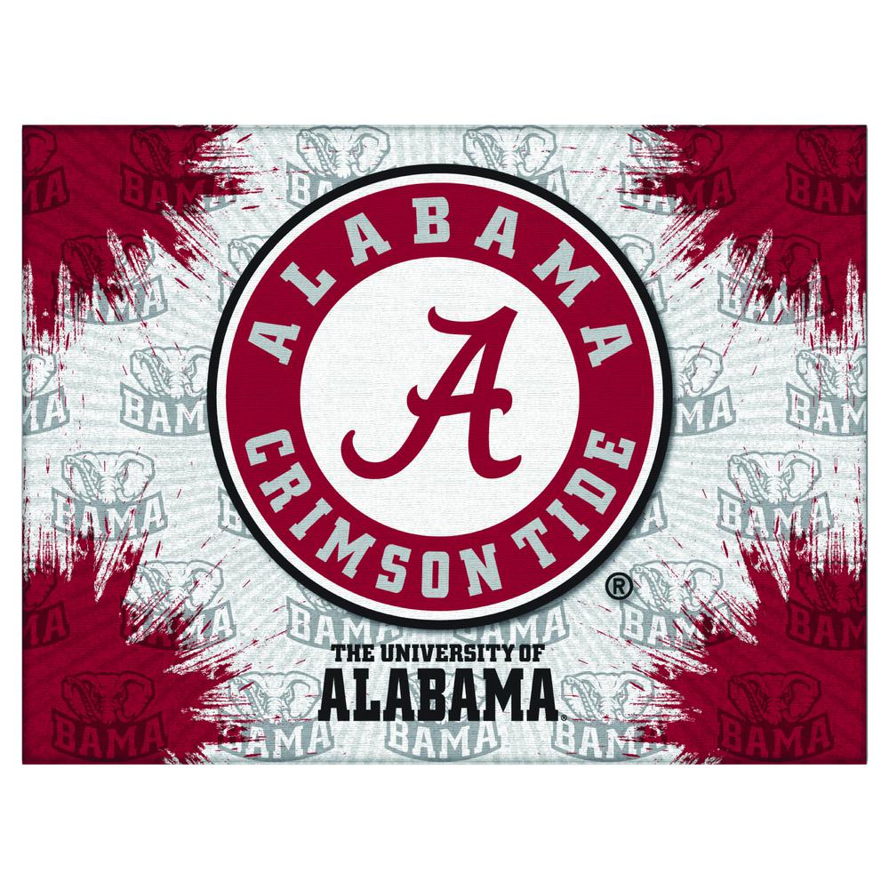 Alabama 15" x 20" Officially Licensed Logo Canvas. Picture 1
