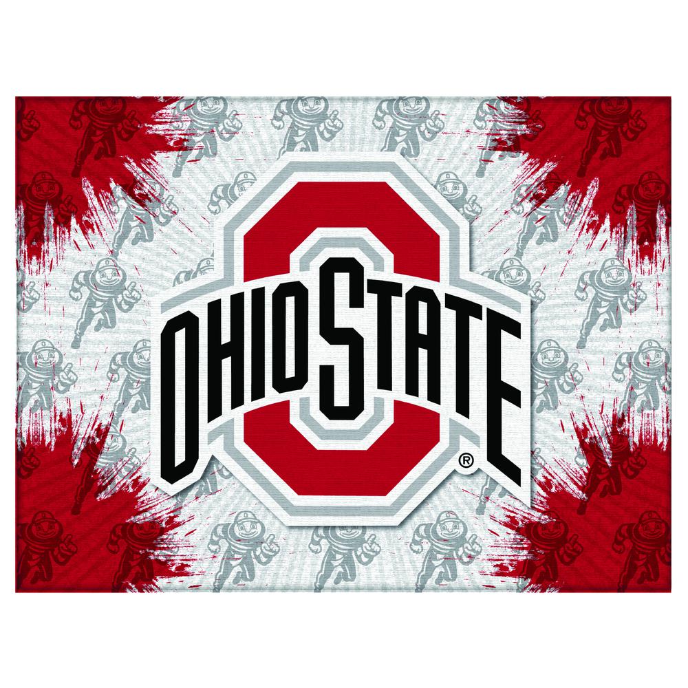Ohio State 15" x 20" Officially Licensed Logo Canvas. Picture 1