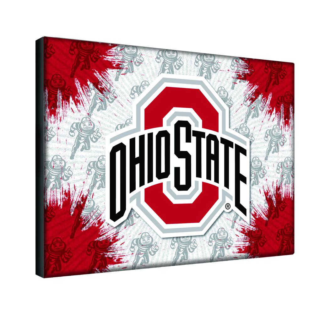 Ohio State 15" x 20" Officially Licensed Logo Canvas. Picture 2