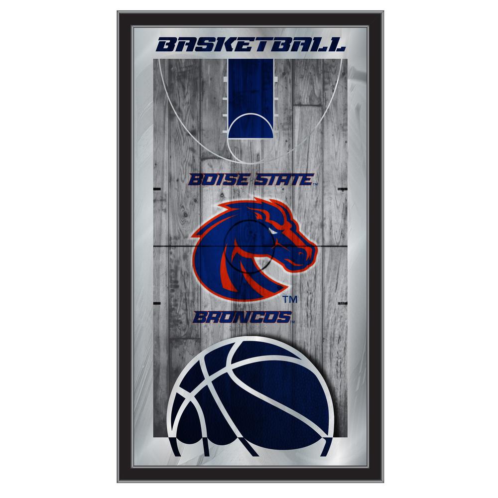 Boise State 15" x 26" Basketball Mirror. Picture 1