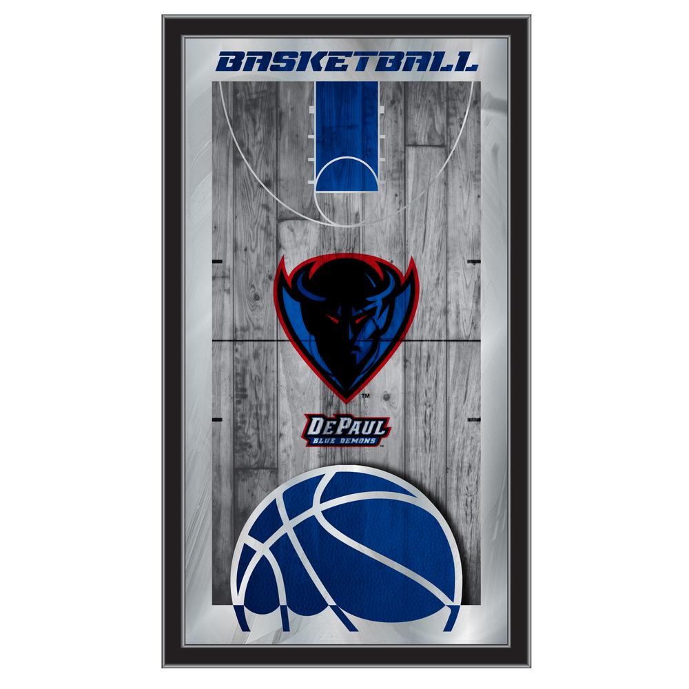 DePaul 15" x 26" Basketball Mirror. Picture 1