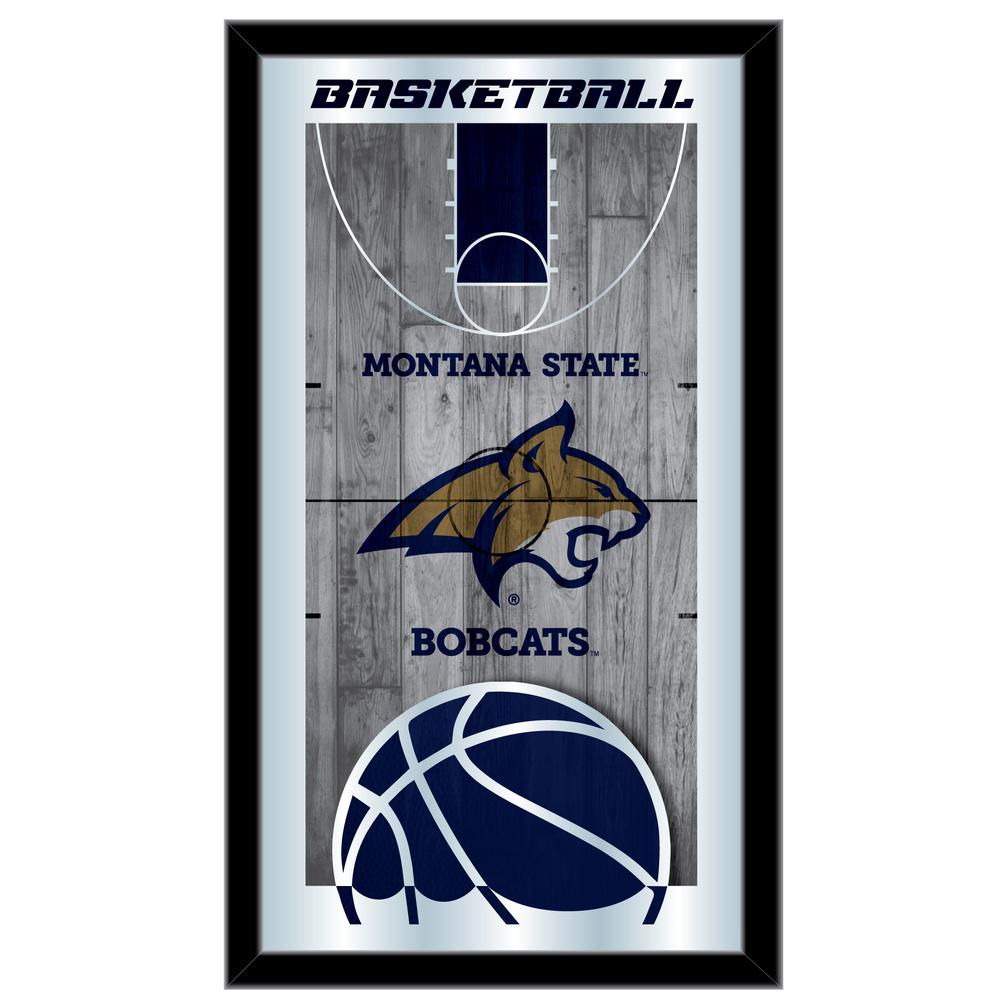 Montana State 15" x 26" Basketball Mirror. Picture 1