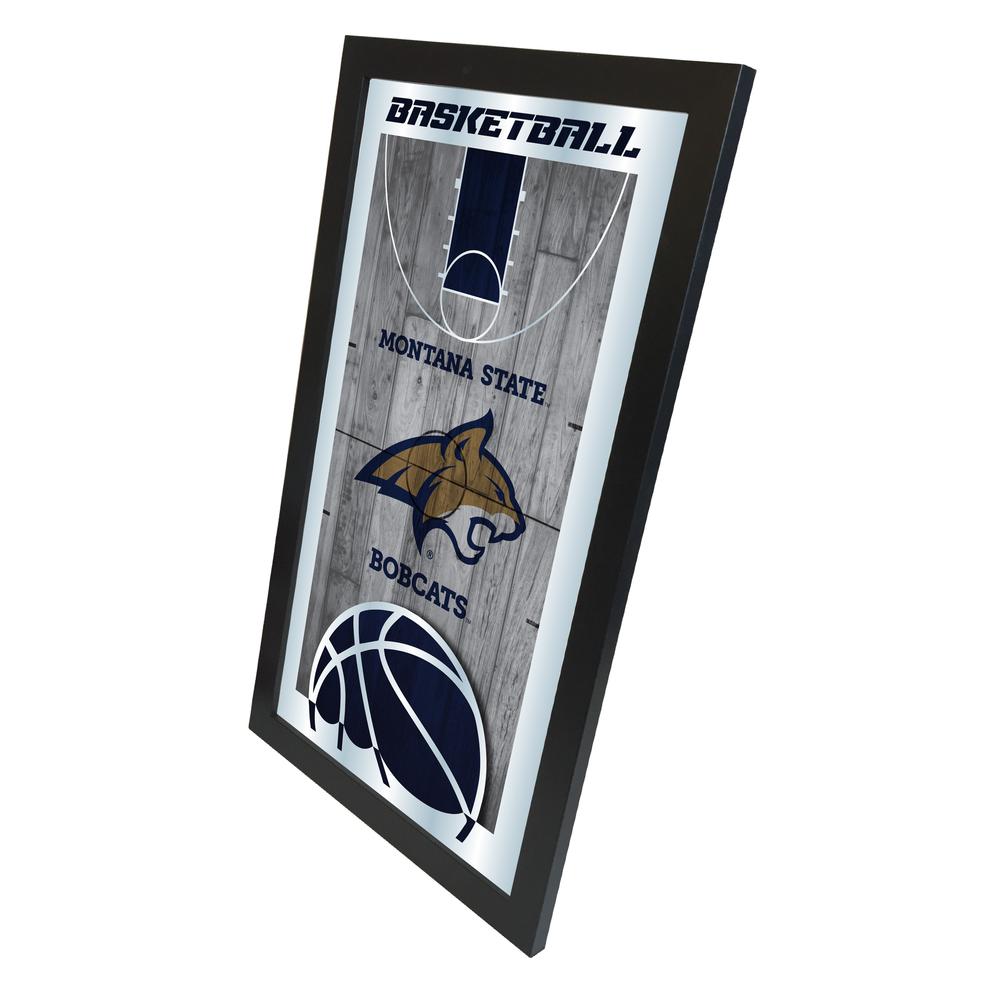 Montana State 15" x 26" Basketball Mirror. Picture 2