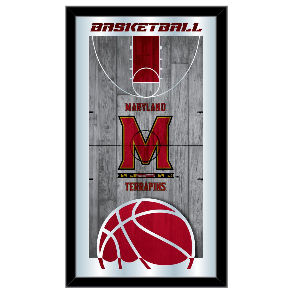 Maryland 15" x 26" Basketball Mirror. Picture 1