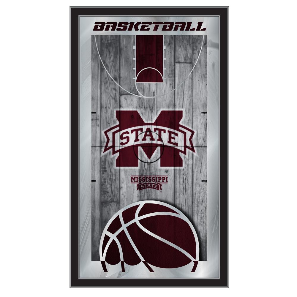 Mississippi State 15" x 26" Basketball Mirror. Picture 1