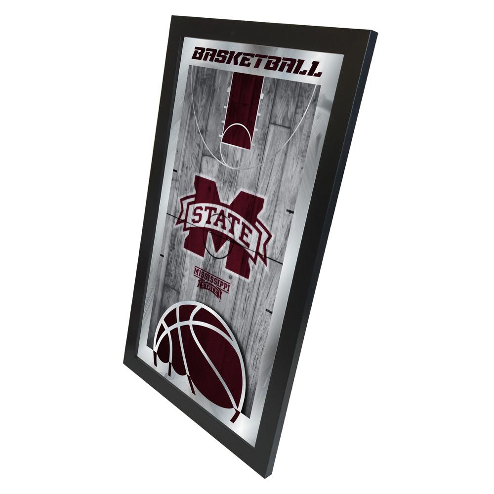 Mississippi State 15" x 26" Basketball Mirror. Picture 2