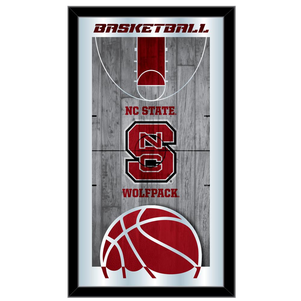 North Carolina State 15" x 26" Basketball Mirror. The main picture.