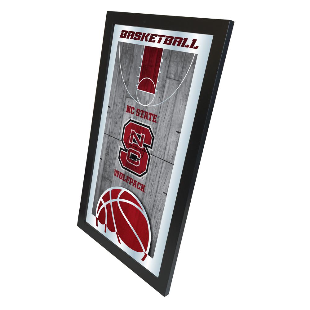 North Carolina State 15" x 26" Basketball Mirror. Picture 2