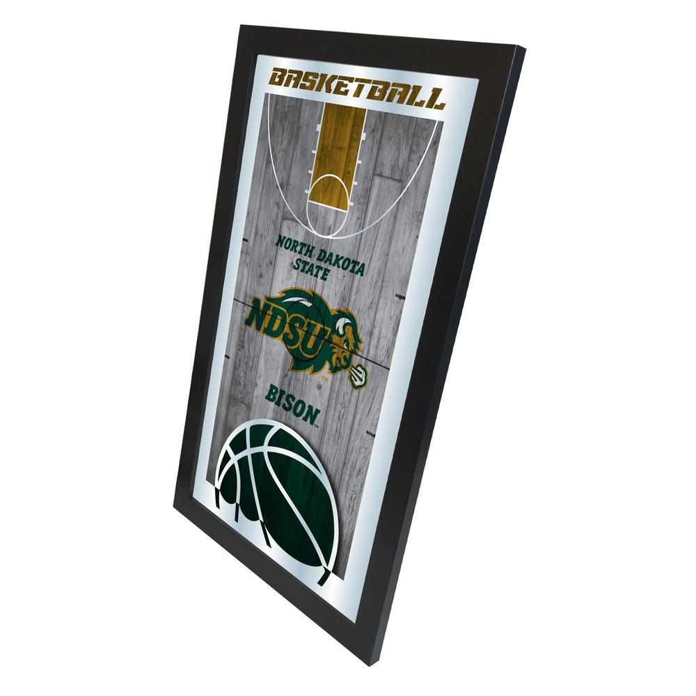 North Dakota State 15" x 26" Basketball Mirror. Picture 2