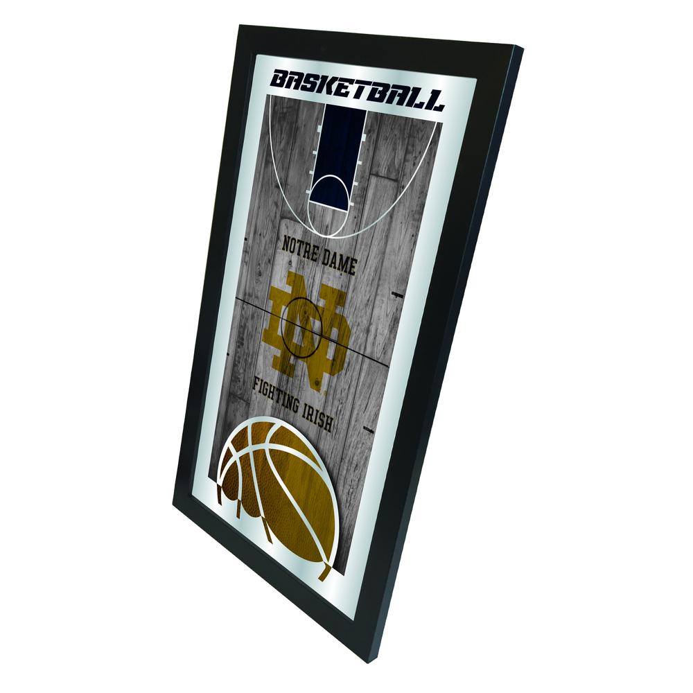 Notre Dame 15" x 26" Basketball Mirror. Picture 2