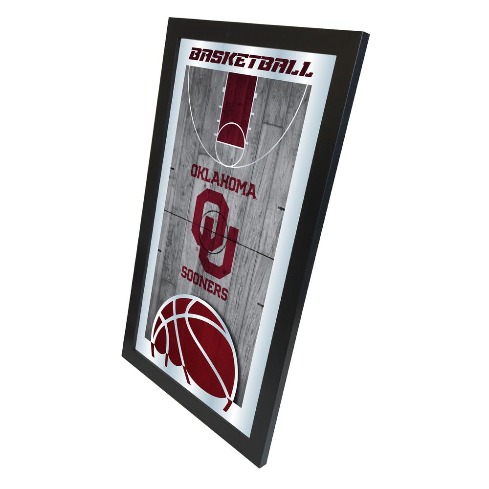Oklahoma 15" x 26" Basketball Mirror. Picture 2