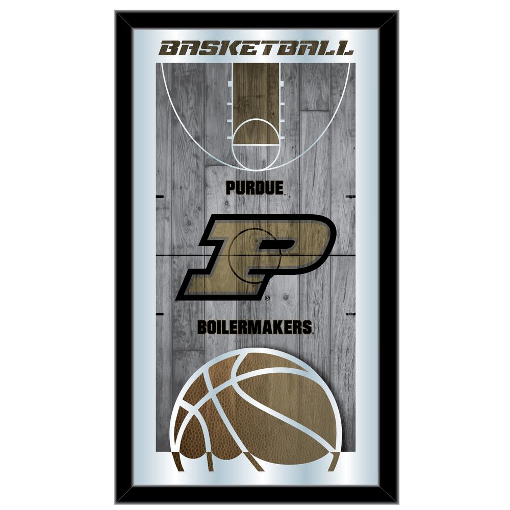 Purdue 15" x 26" Basketball Mirror. Picture 1