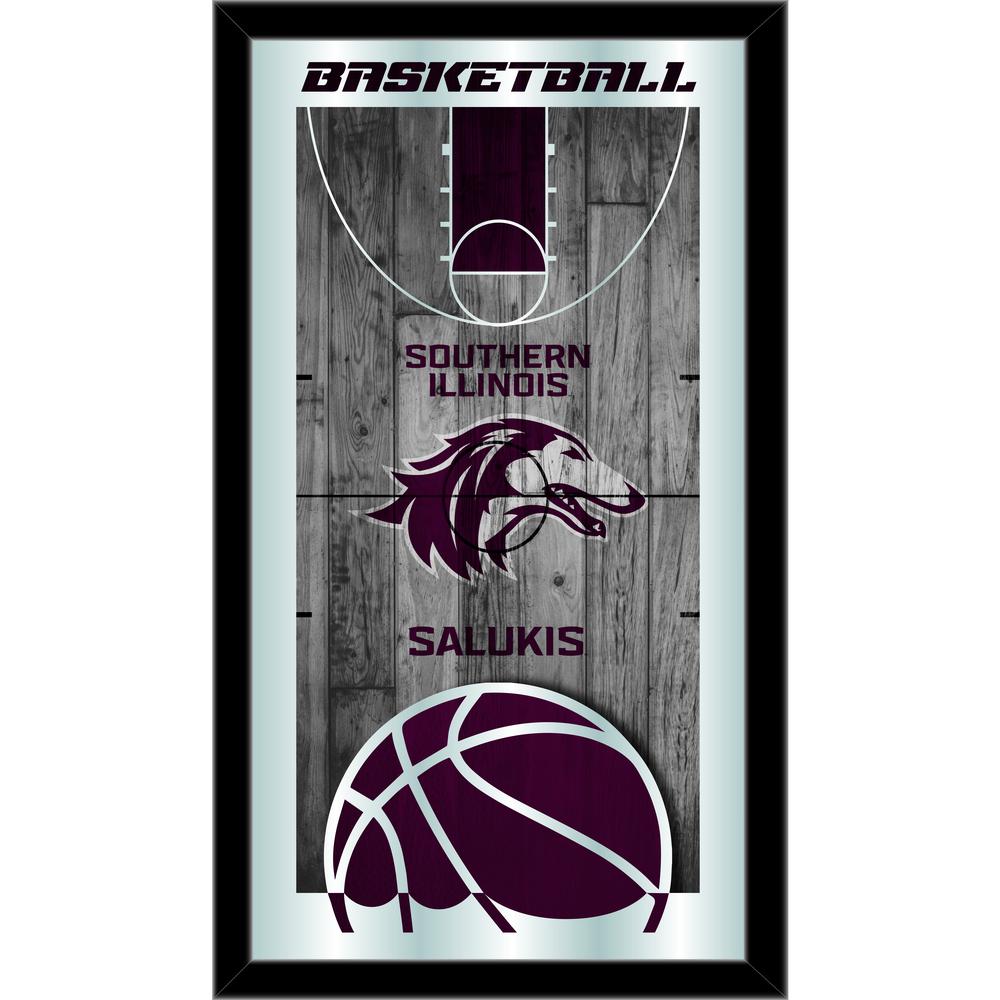 Southern Illinois University 15" x 26" Basketball Mirror. The main picture.