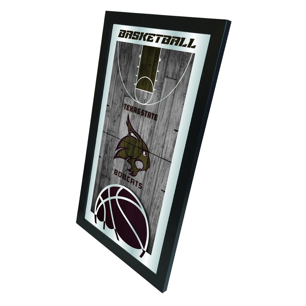 Texas State 15" x 26" Basketball Mirror. Picture 2