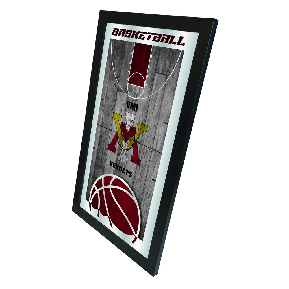 Virginia Military Institute 15" x 26" Basketball Mirror. Picture 2