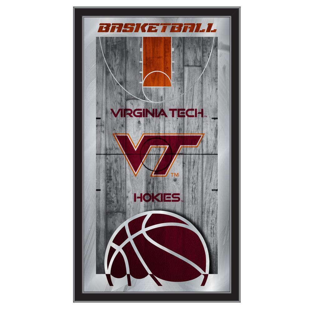 Virginia Tech 15" x 26" Basketball Mirror. Picture 1