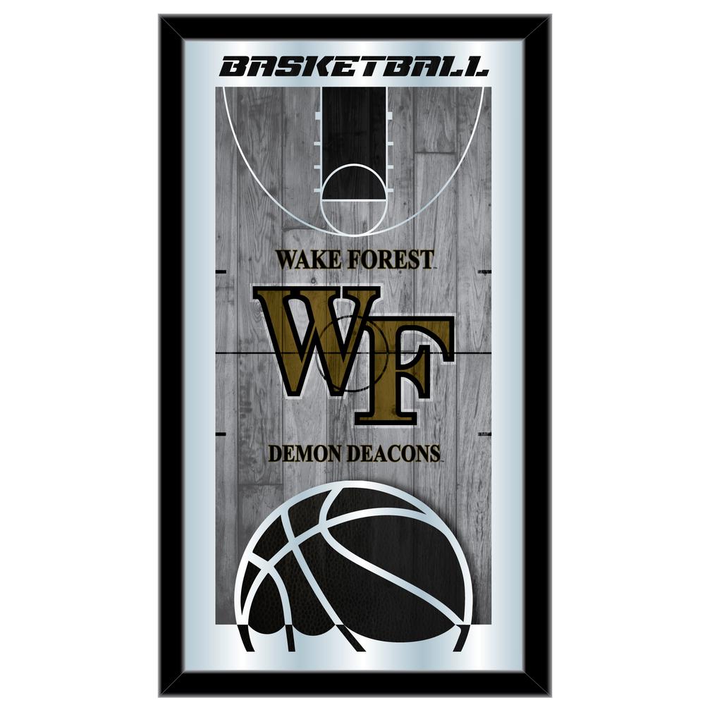 Wake Forest 15" x 26" Basketball Mirror. Picture 1