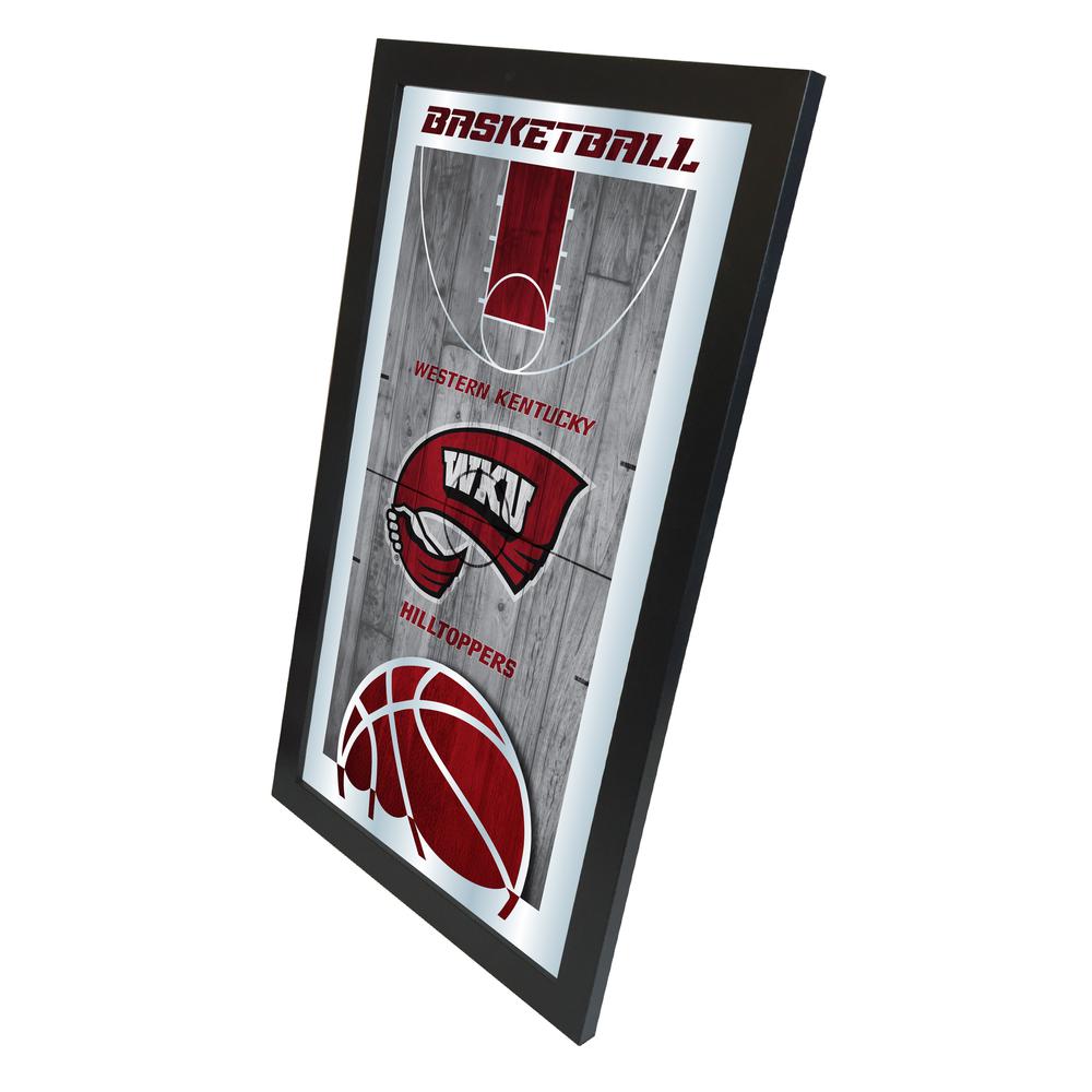 Western Kentucky 15" x 26" Basketball Mirror. Picture 2