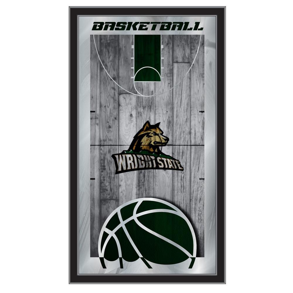 Wright State 15" x 26" Basketball Mirror. Picture 1
