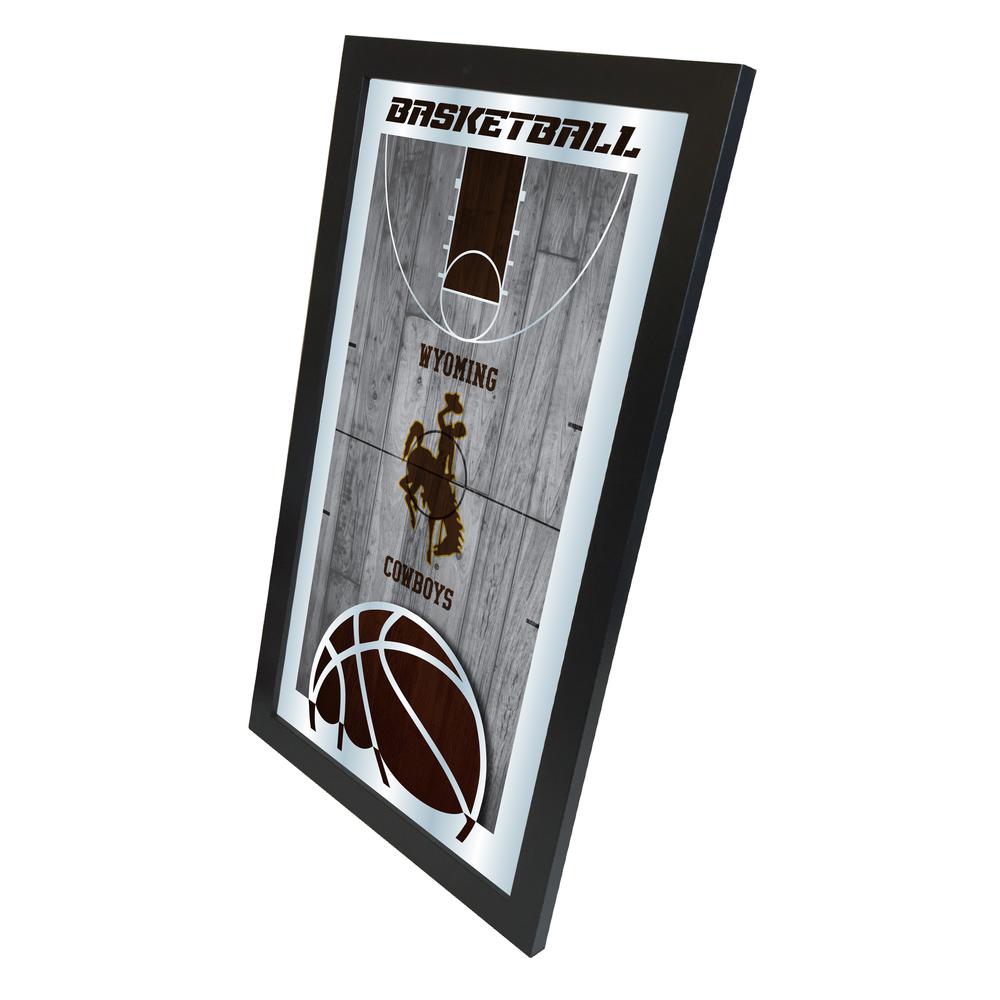 Wyoming 15" x 26" Basketball Mirror. Picture 2