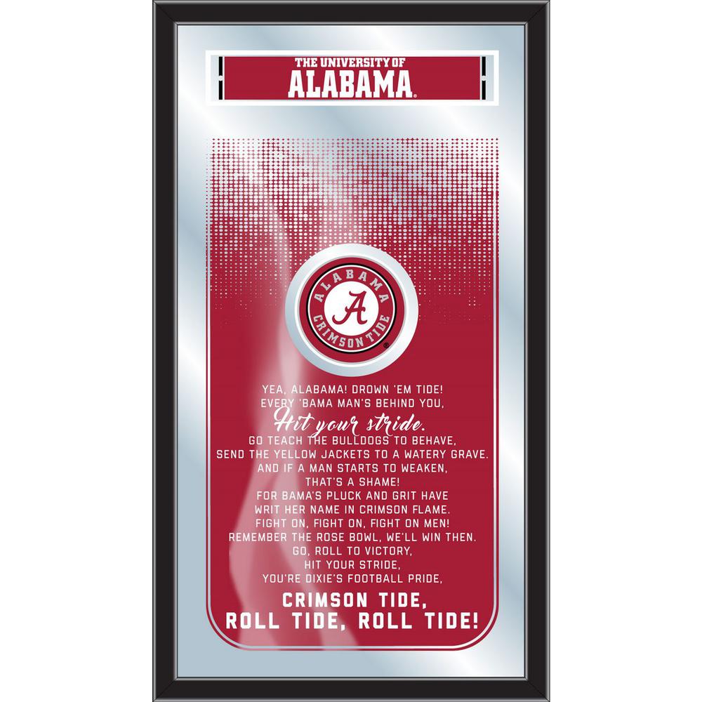 Alabama 26" x 15" Fight Song Mirror. Picture 1