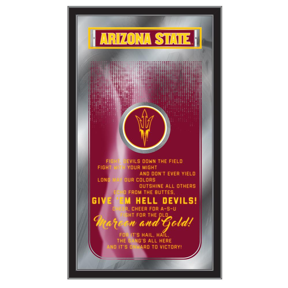 Arizona State 26" x 15" Fight Song Mirror. Picture 1