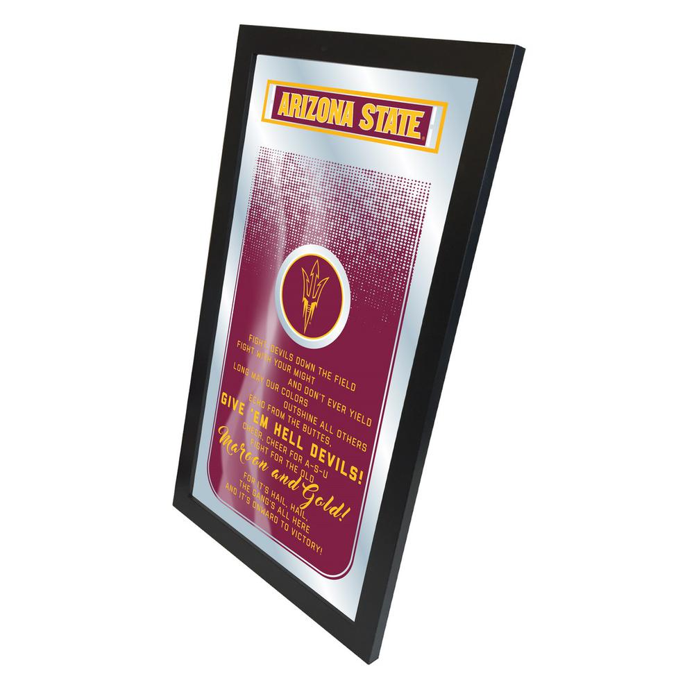 Arizona State 26" x 15" Fight Song Mirror. Picture 2