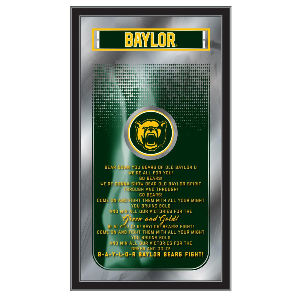 Baylor 26" x 15" Fight Song Mirror. Picture 1