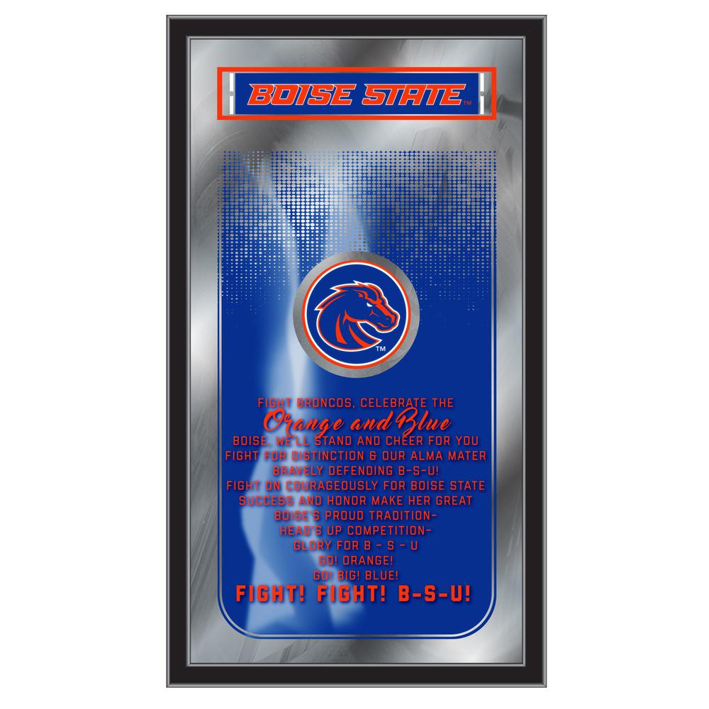 Boise State 26" x 15" Fight Song Mirror. Picture 1