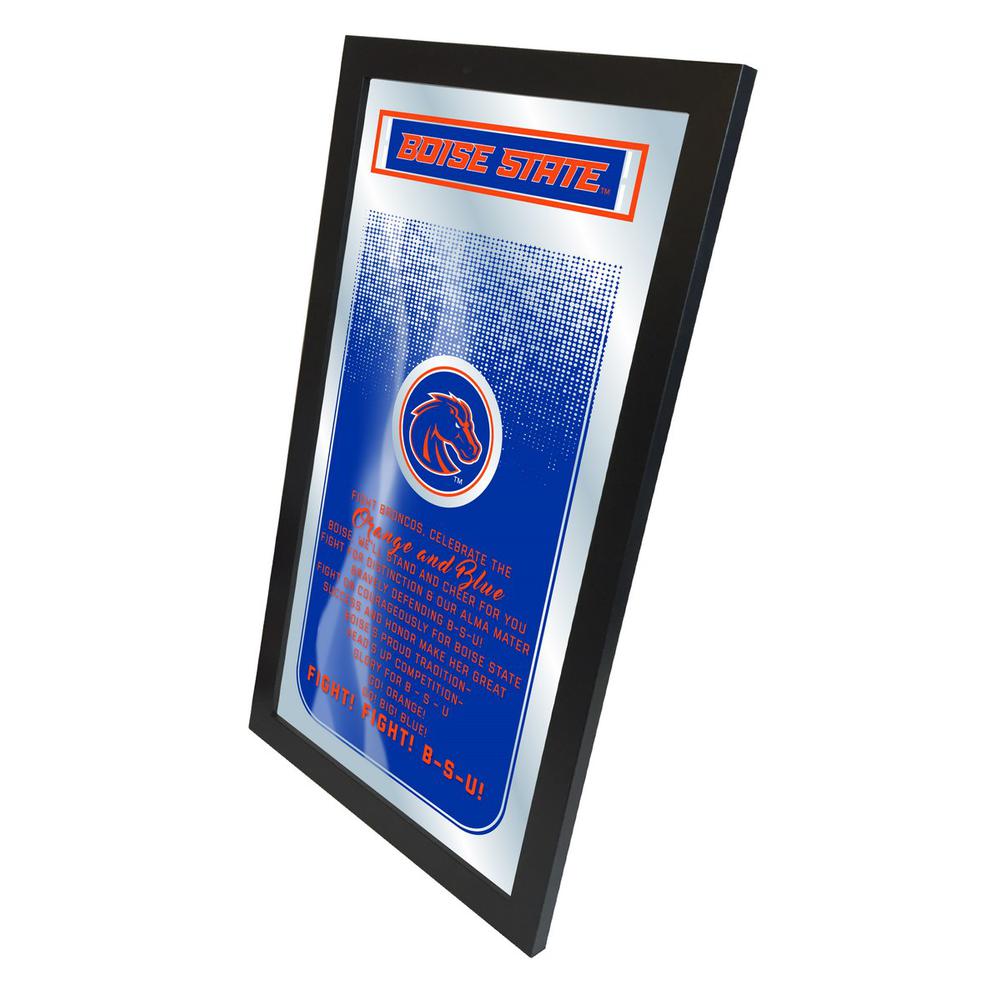Boise State 26" x 15" Fight Song Mirror. Picture 2