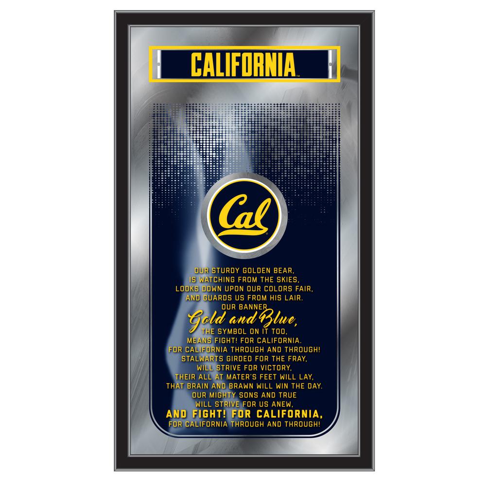 University of California 26" x 15" Fight Song Mirror. Picture 1