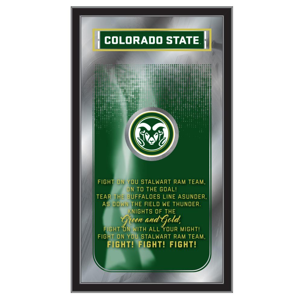 Colorado State 26" x 15" Fight Song Mirror. Picture 1