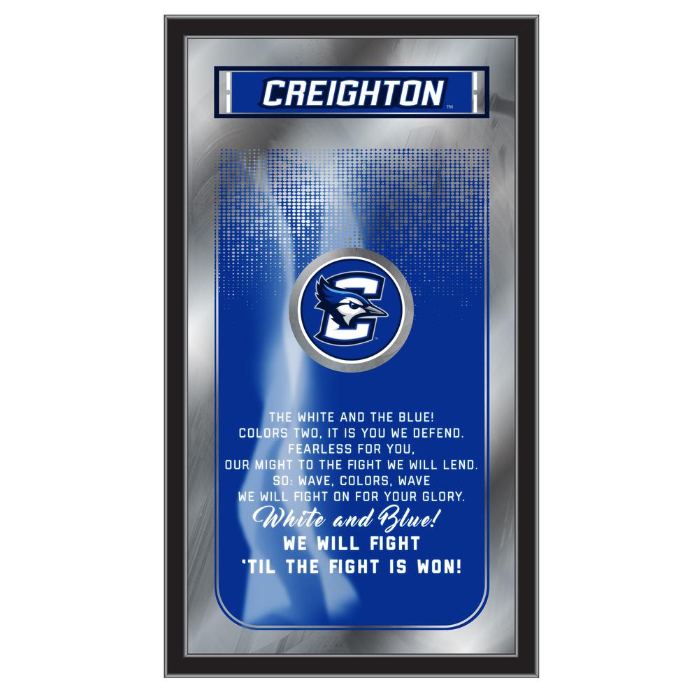 Creighton 26" x 15" Fight Song Mirror. Picture 1