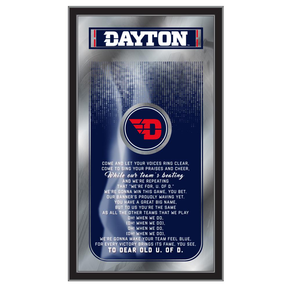 University of Dayton 26" x 15" Fight Song Mirror. Picture 1