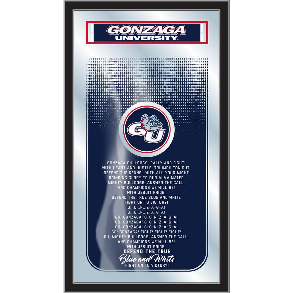 Gonzaga 26" x 15" Fight Song Mirror. Picture 1
