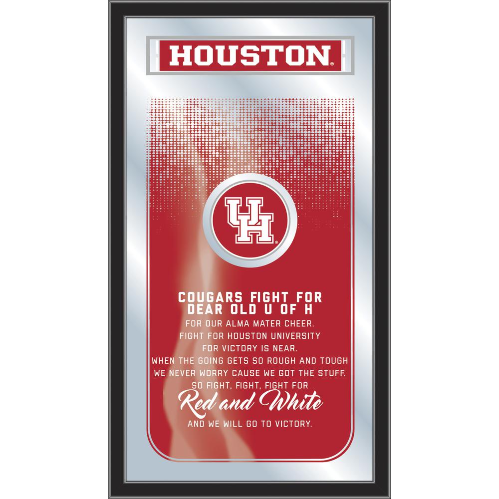 Houston 26" x 15" Fight Song Mirror. Picture 1