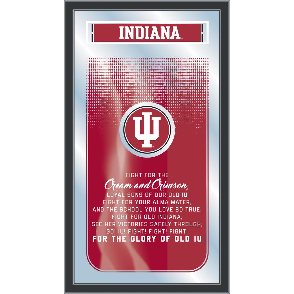 Indiana 26" x 15" Fight Song Mirror. Picture 1