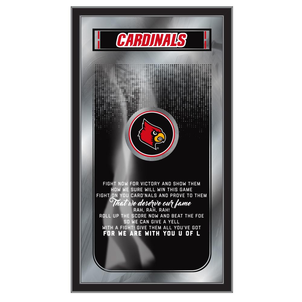 Louisville 26" x 15" Fight Song Mirror. Picture 1