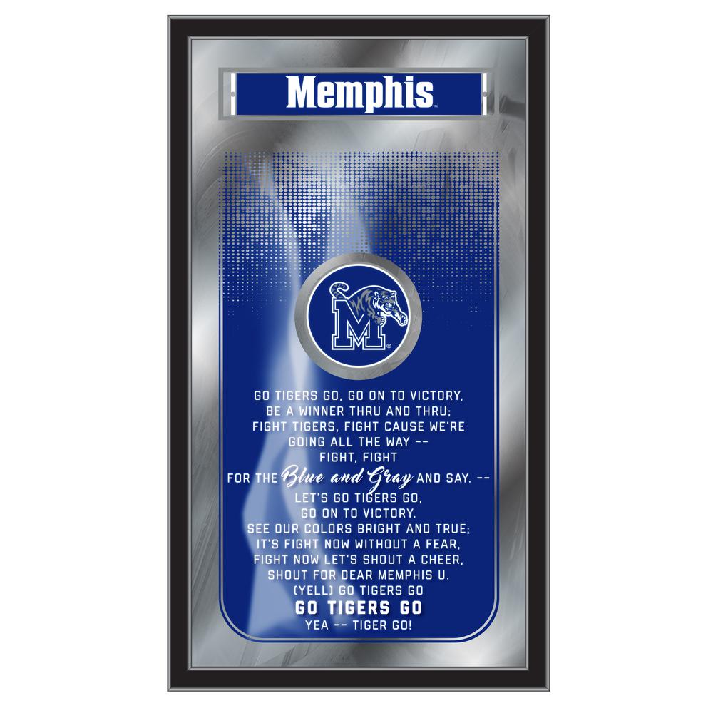 Memphis 26" x 15" Fight Song Mirror. Picture 1