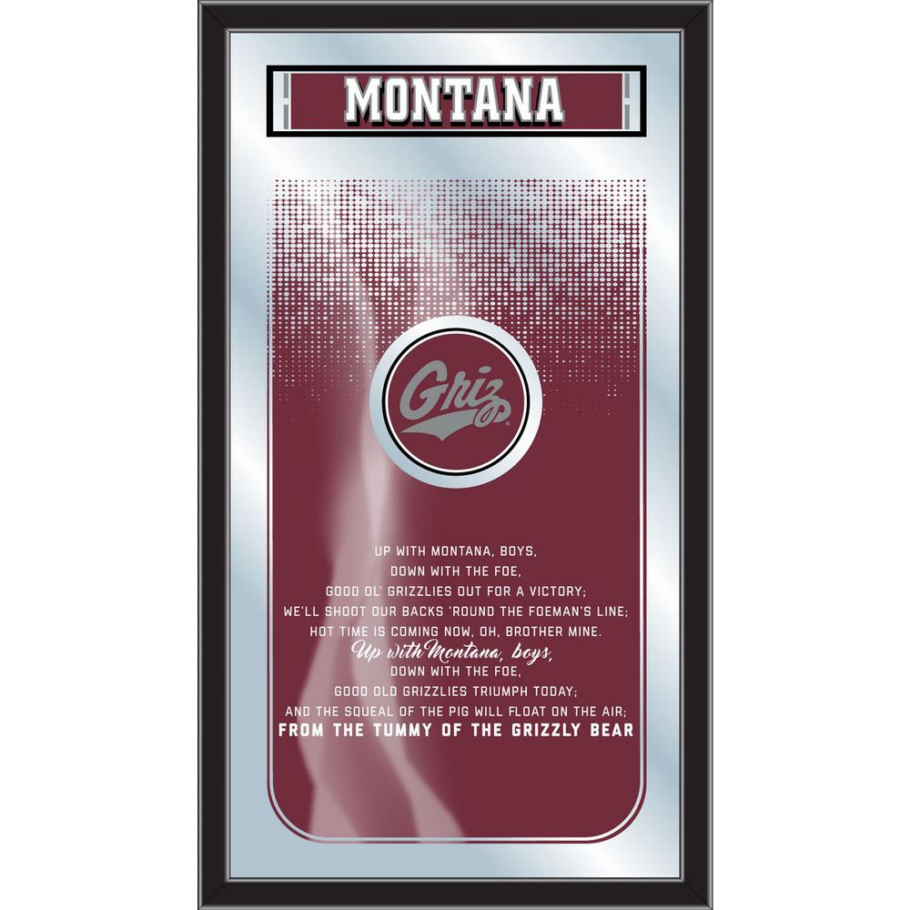 Montana 26" x 15" Fight Song Mirror. Picture 1
