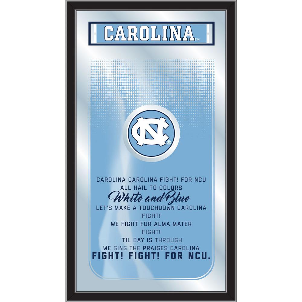 North Carolina 26" x 15" Fight Song Mirror. Picture 1
