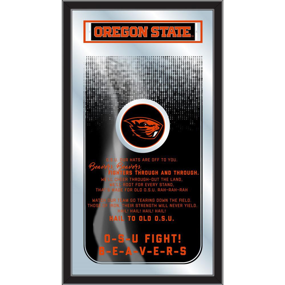 Oregon State 26" x 15" Fight Song Mirror. Picture 1
