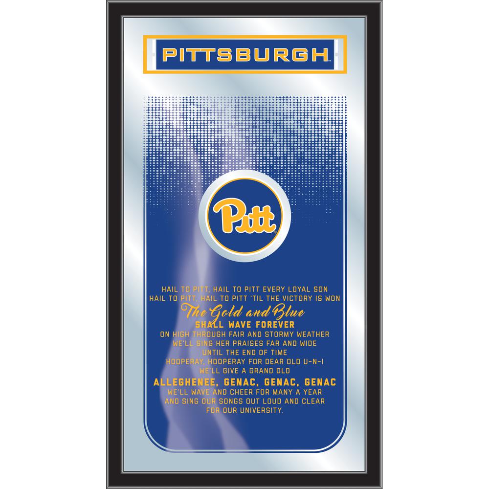 Pitt 26" x 15" Fight Song Mirror. Picture 1
