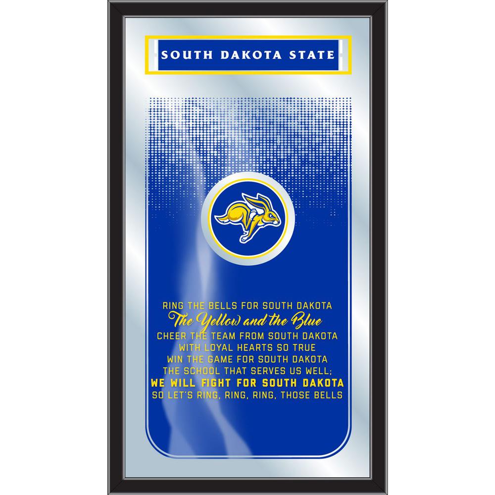 South Dakota State University 26" x 15" Fight Song Mirror. Picture 1