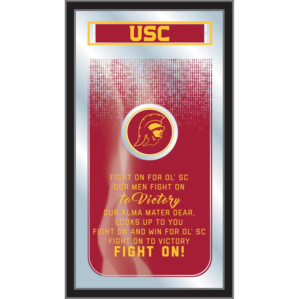 USC Trojans 26" x 15" Fight Song Mirror. Picture 1